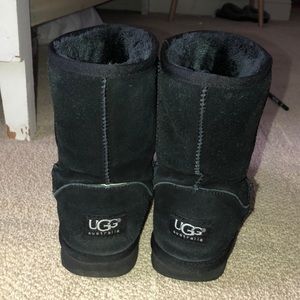 Short black Uggs